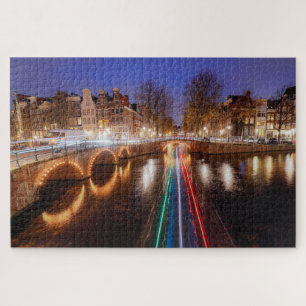 Amsterdam Wasserstraßen Puzzle Niederlande