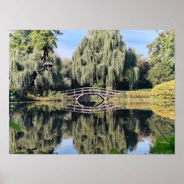 Amsterdam Weiden Teich Poster (Vorne)