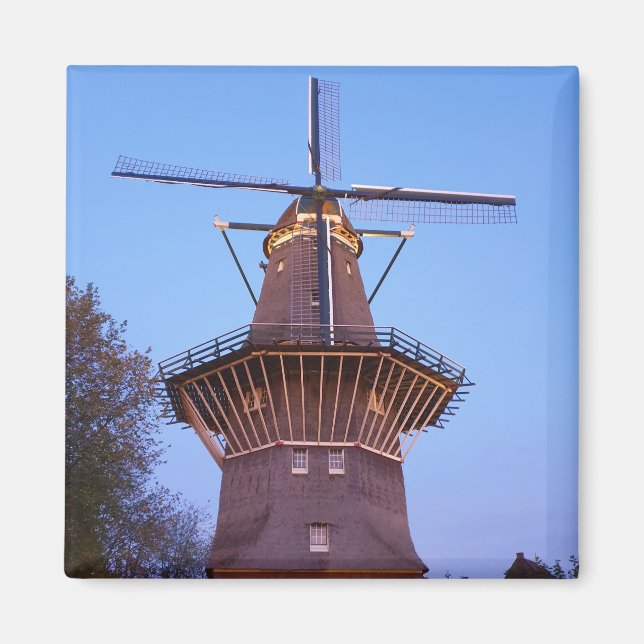 Amsterdam Windmill Magnet (Vorne)