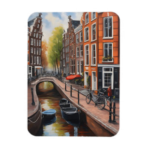 Amsterdamer Ölmalerei Magnet
