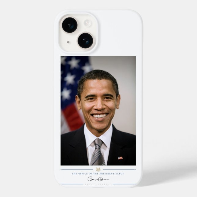 Amt des designierten Präsidenten Barack Obama Case-Mate iPhone 14 Hülle (Rückseite)