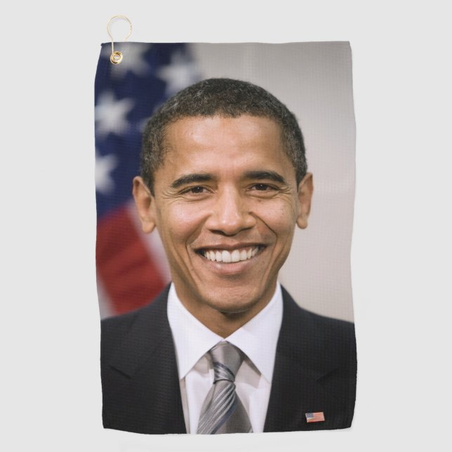 Amt des designierten Präsidenten Barack Obama Golfhandtuch (Vorderseite)