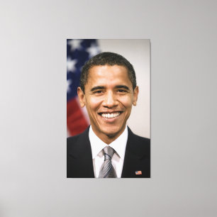 Amt des designierten Präsidenten Barack Obama Leinwanddruck