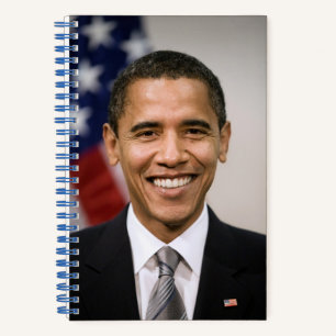 Amt des designierten Präsidenten Barack Obama Notizbuch