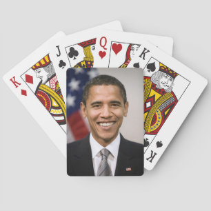 Amt des designierten Präsidenten Barack Obama Spielkarten