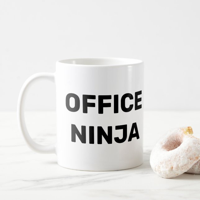 Amt Ninja Kaffeetasse (Mit Donut)