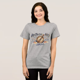 Amtaou Hoy Nostalgisches Amazigh-Erbe Tri-Blend Shirt