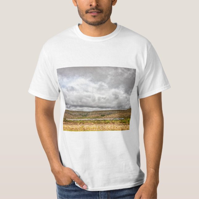 Amtrak Sunset Limited Terrell Landkreis Texas T-Shirt (Vorderseite)