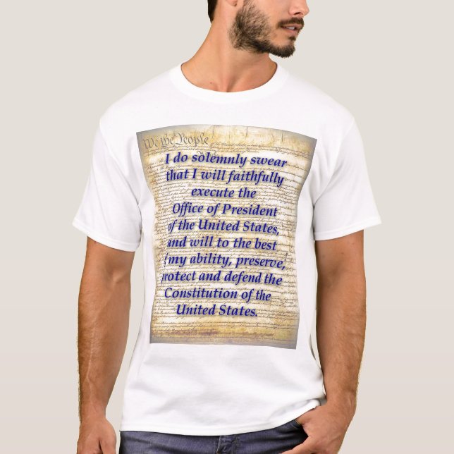 Amtseid T-Shirt (Vorderseite)