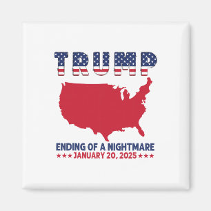 Amtseinführung 2025 Trump Wahlen Ende eines Albtra Magnet