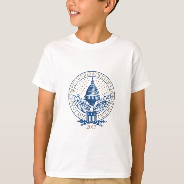 Amtseinführung des Präsidenten 2017 Donald Trump P T-Shirt (Vorderseite)