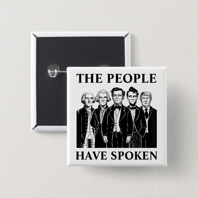 Amtseinführung des Präsidenten Button (Vorne & Hinten)