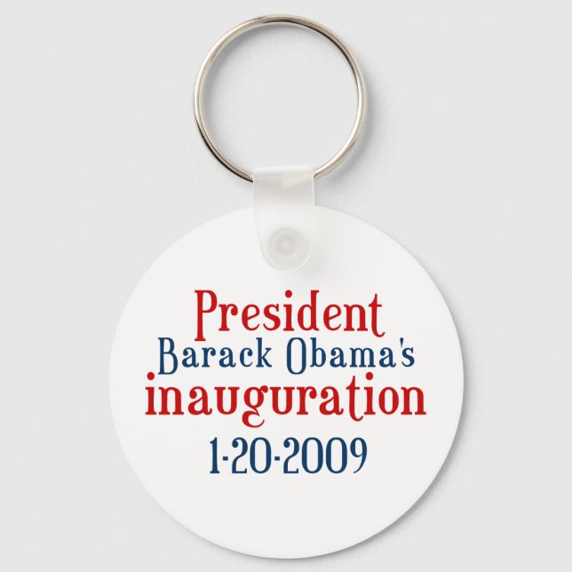 Amtseinführung von Präsident Obamas Schlüsselanhänger (Vorderseite)