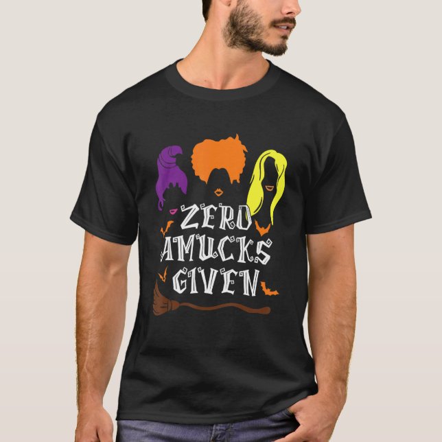 Amuck Halloween Hexo Null Amucks gegeben Kostüm T-Shirt (Vorderseite)