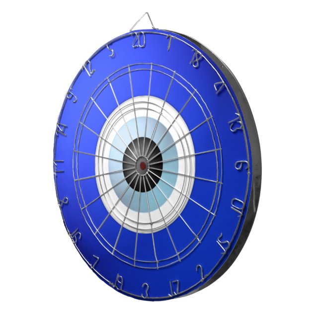 Amulet um das böse Auge abzuwehren Dartscheibe (Vorderseite rechts)