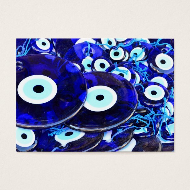 Amulettes d'yeux bleues (Devant)