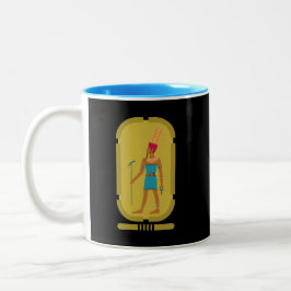 Amun, Gott der Luft Zweifarbige Tasse