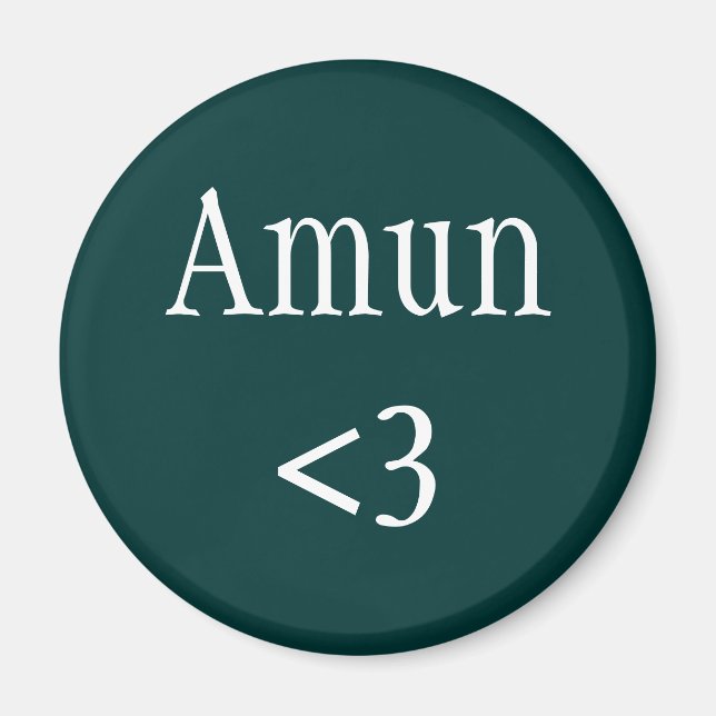 Amun Magnet (Vorne)