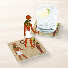 Amun Ra Glasuntersetzer