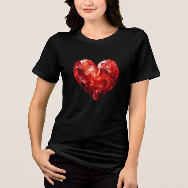 Amur amor Tri-Blend shirt (Vorderseite)