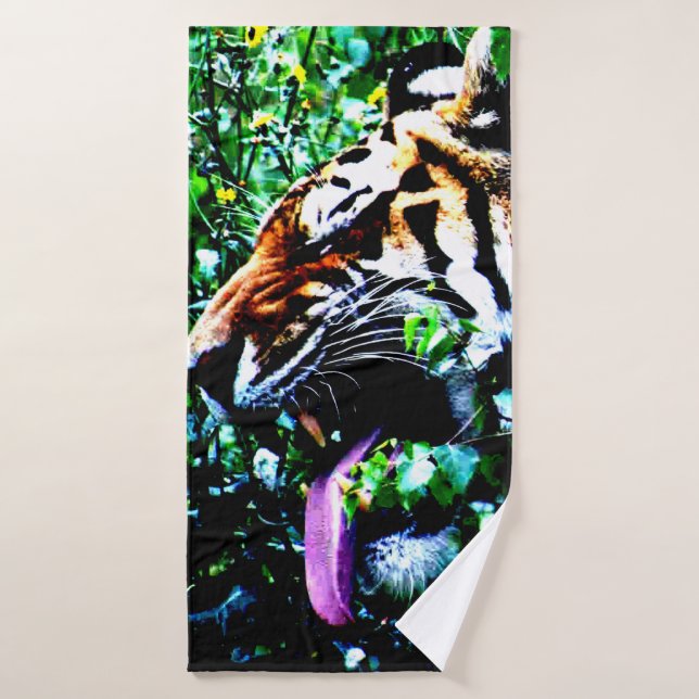 Amur Tiger btcnm Badhandtuch Set (Badehandtuch)