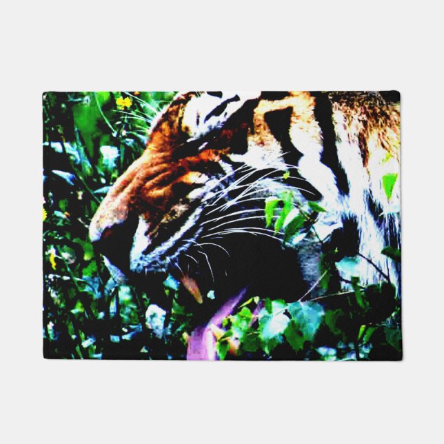 Amur Tiger dmcnm Fußmatte (Vorderseite)