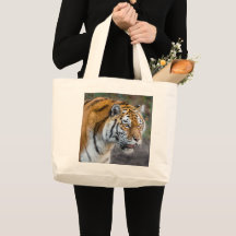 Amur Tiger große Tottasche