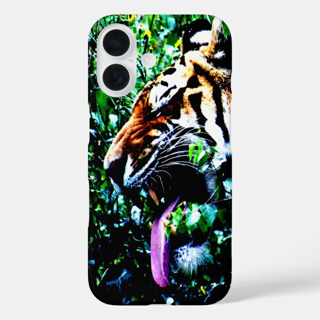 Amur Tiger iphcna iPhone 16 Hülle (Rückseite)