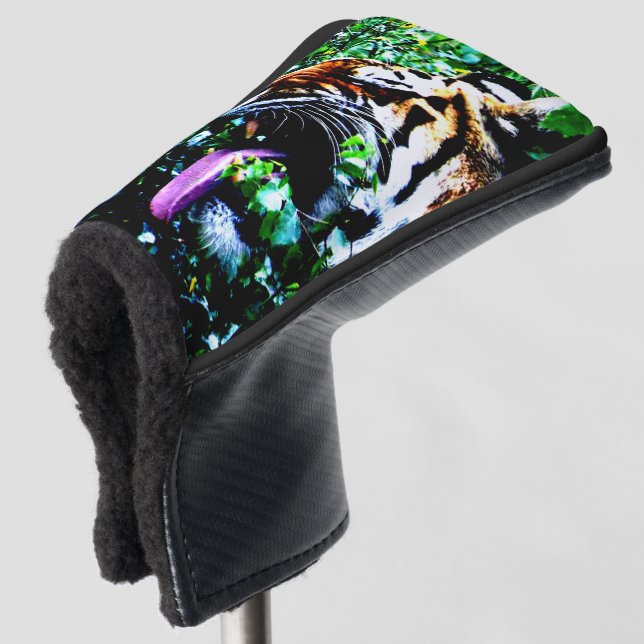 Amur Tiger pccna Golf Headcover (3/4 Vorderseite)