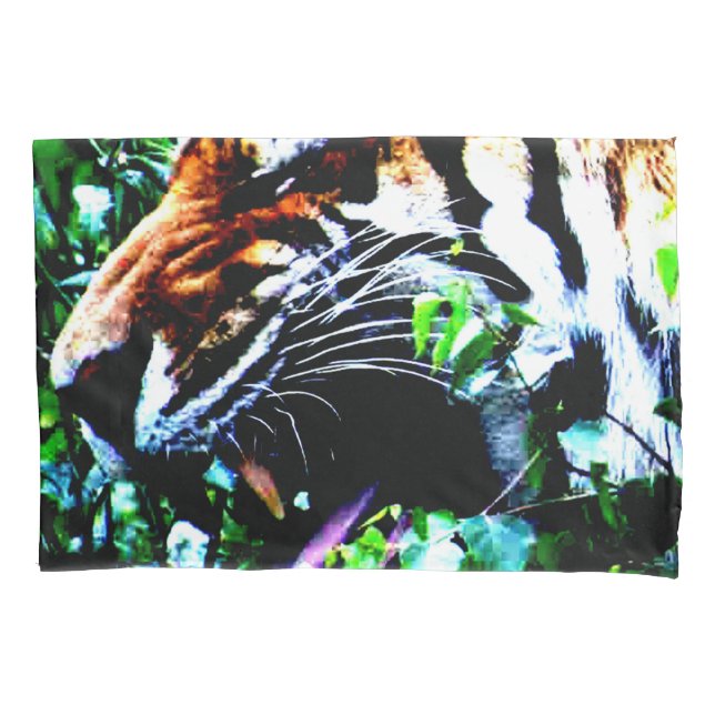Amur Tiger pccnm Kissenbezug (Vorderseite)