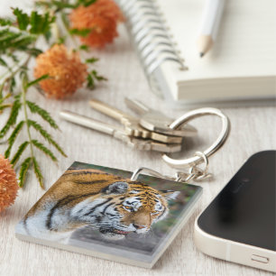 Amur tiger schlüsselanhänger