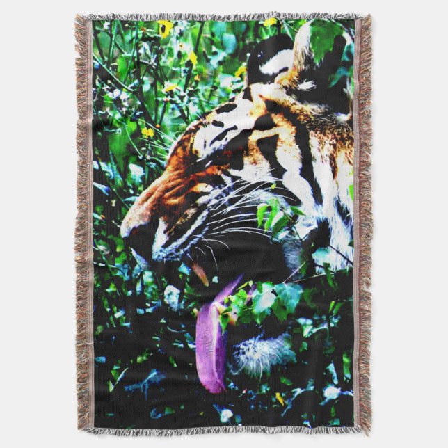 Amur Tiger tbcnm Decke (Vorderseite Vertikal)