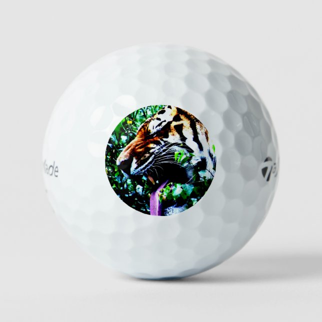Amur Tiger tmtml5 gbcnm Golfball (Vorderseite)