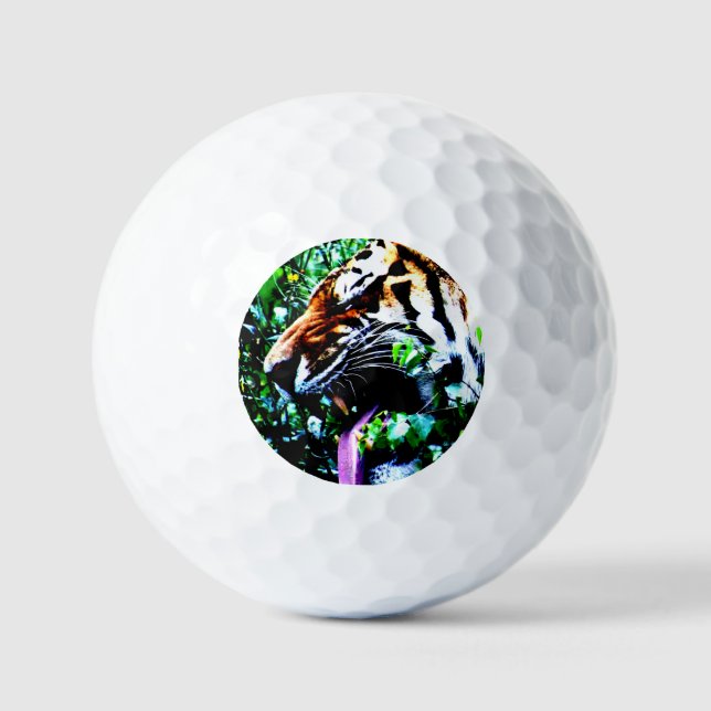 Amur Tiger va gbcna Golfball (Vorderseite)
