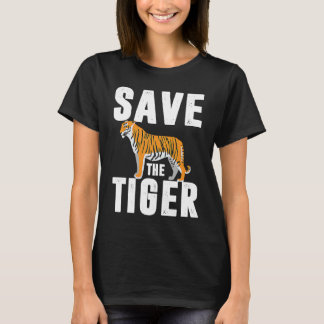 Amur Tigerkäfig Große Katze asiatischer Tiger T-Shirt