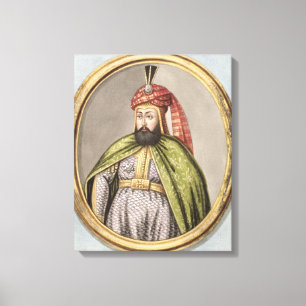 Amurath (Murad) (1612-40) Sultan IV 1623-40, von Leinwanddruck