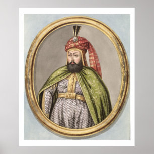 Amurath (Murad) (1612-40) Sultan IV 1623-40, von Poster