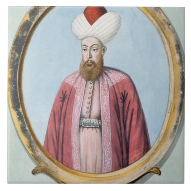 Amurath (Murad) I (1319-89), Sultan 1359-89, von Fliese (Vorderseite)