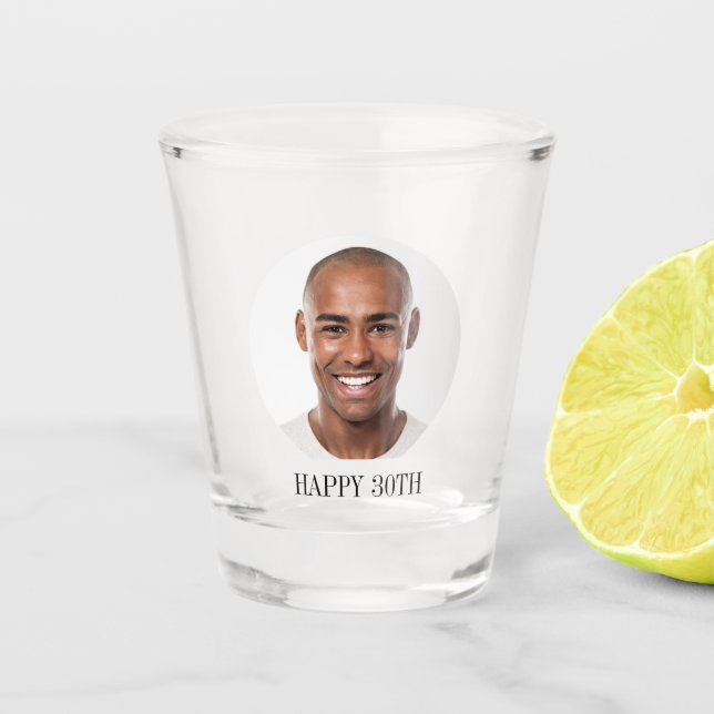 Amusant 40e anniversaire CUSTOM TEXTE Photo verre  (Devant)