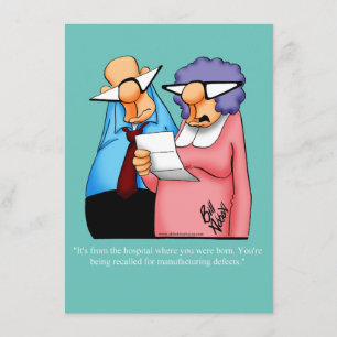 Amusant 40e anniversaire de fête Invitations