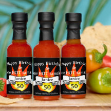 Amusant 50e anniversaire "Hot Tamale" Funny Person