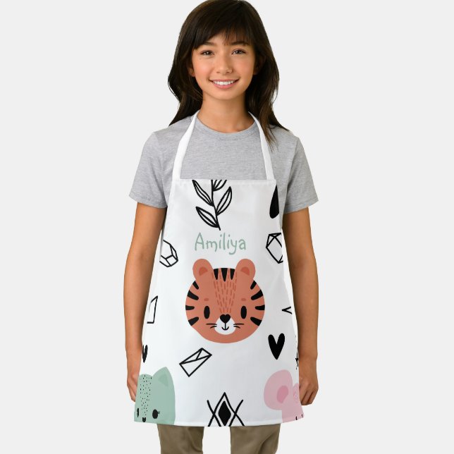 Amusant ajouter votre logo enfants tablier (Insitu)