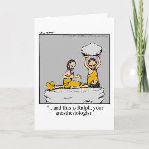 Amusant Anesthésiste Obtenez Bonne Carte !