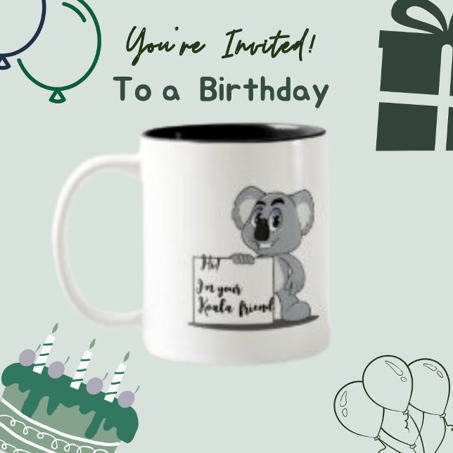 Amusant Animal Pun Coffee Coupe Cadeau Mug (Créateur téléchargé)