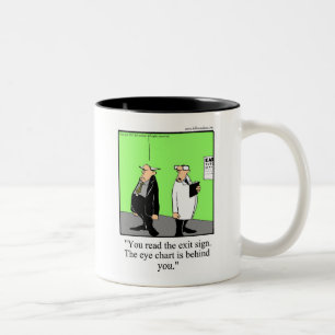 Amusant Au-Dessus De La Mug De L'Humour Hill