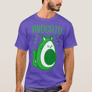 Amusant Avocado chat classique TShirt