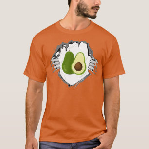 Amusant Avocado déchiré chemise classique TShirt