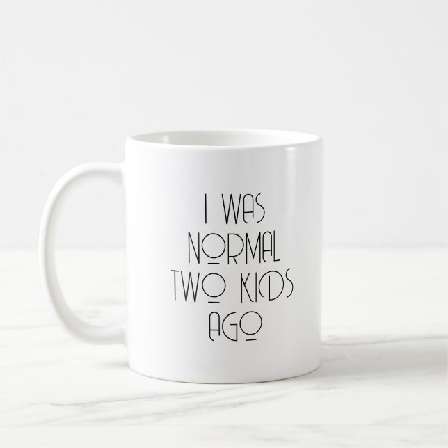 Amusant Awesome Tendance Typographie Café Mug (Gauche)