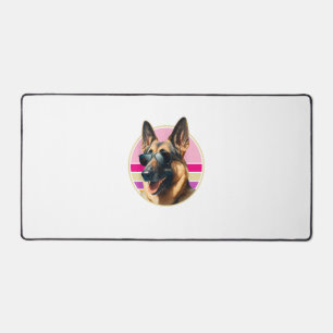 Amusant berger allemand Chien Design Art Costume O