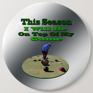 Amusant Bowls De Pelouse, Grand Badge
